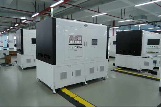 手机盖板玻璃外观检测设备