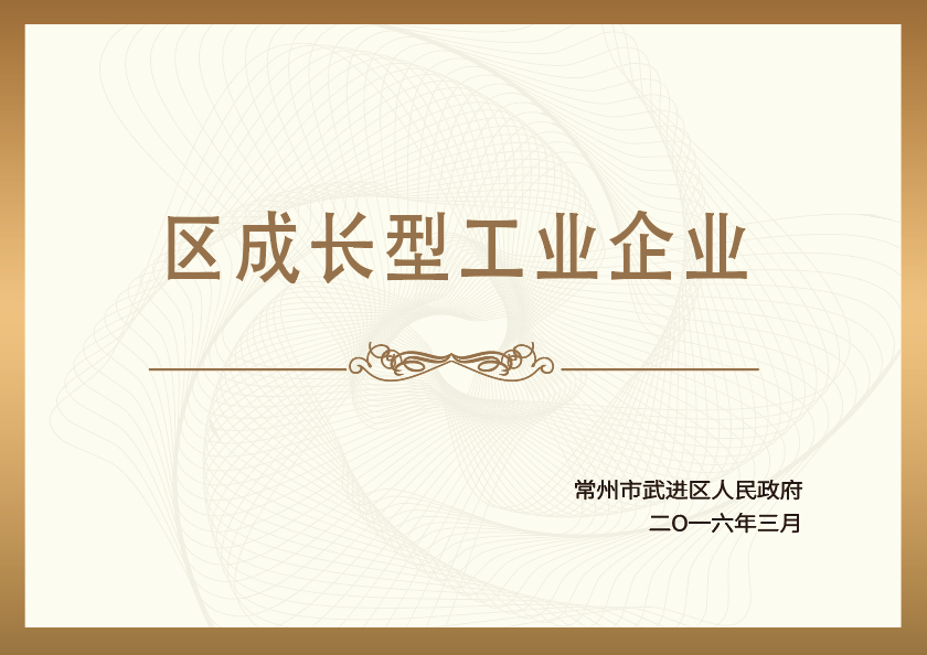 区成长型工业企业 区成长型工业企业