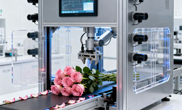 花卉分选的科技革命