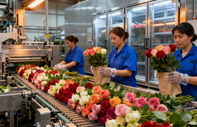 鲜花分选设备安装难吗？